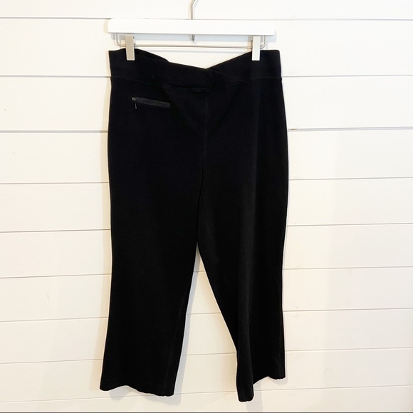 Orvis | Black Passport Cropped Pants Size Medium - Picture 1 of 9